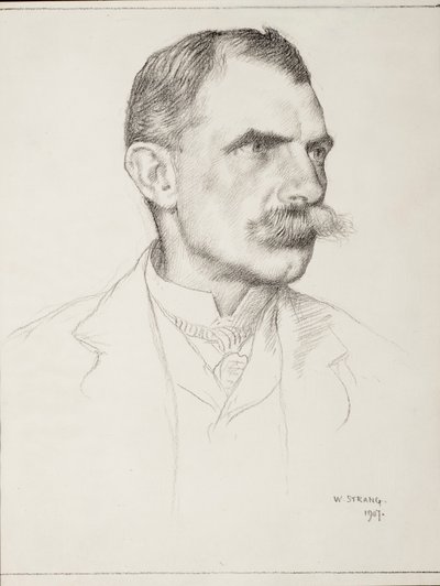 Edward Shroder Prior (1852-1932) Architekt, 1907 von William Strang